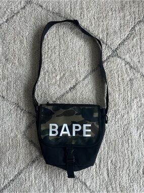 BAPE— Camo Shoulder Bag